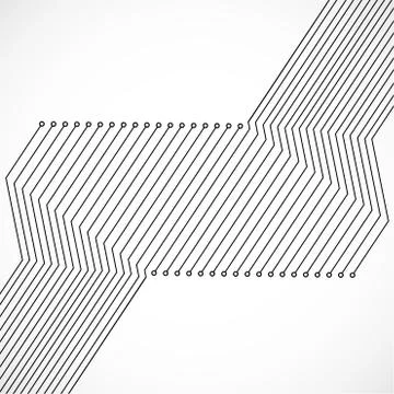 Circuit board, technology background, circuit board pattern 库存插图