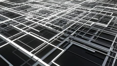 Circuit board technology background Stock Illustration