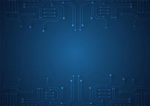 Circuit board technology background Stock Illustration