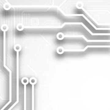 Circuit board technology background Stock Illustration