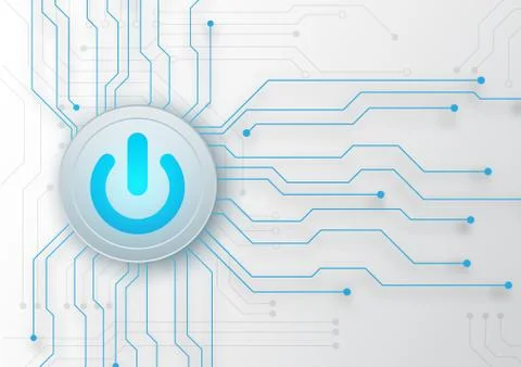 Circuit board technology background Stock Illustration