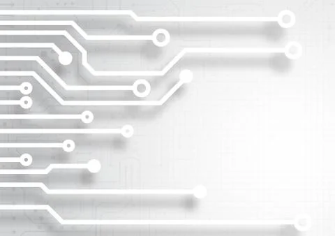 Circuit board technology background Stock Illustration