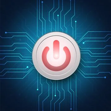 Circuit board technology background Stock Illustration