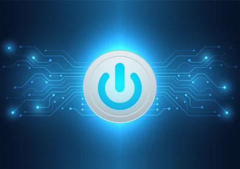 Circuit board technology background Stock Illustration