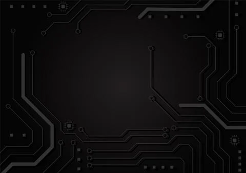 Circuit board technology background Stock Illustration