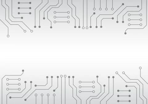 Circuit board technology background Stock Illustration