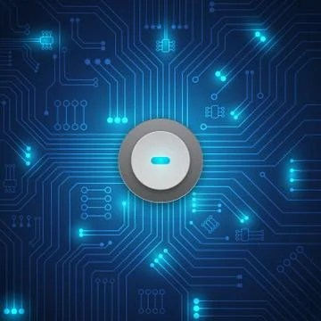 Circuit board technology background Stock Illustration