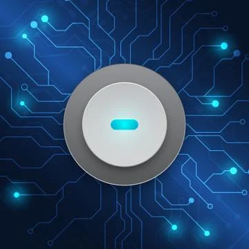 Circuit board technology background Stock Illustration