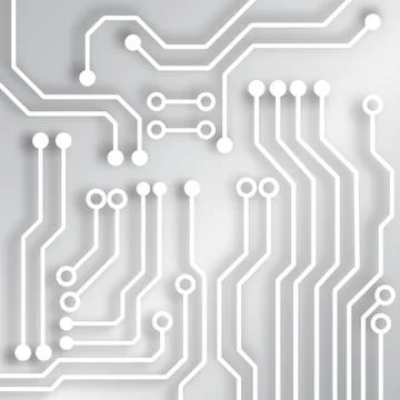 Circuit board technology background 스톡 일러스트
