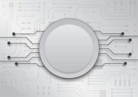 Circuit board technology background Stock Illustration