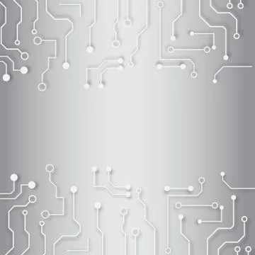Circuit board technology background Stock Illustration