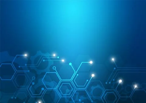 Circuit board technology background Stock Illustration