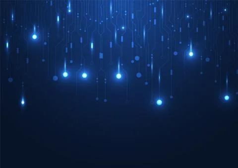 Circuit board technology background Stock Illustration