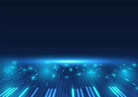 Circuit board technology background Stock Illustration