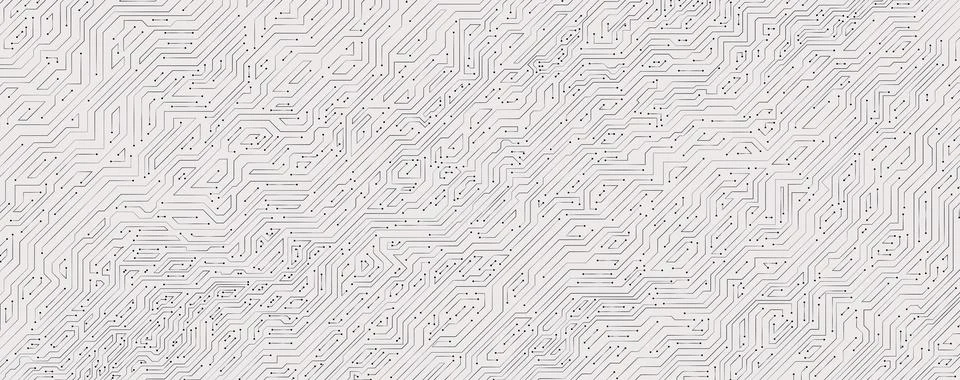 Circuit board, technology background, panorama electrical conductivity patt.. Stock Illustration