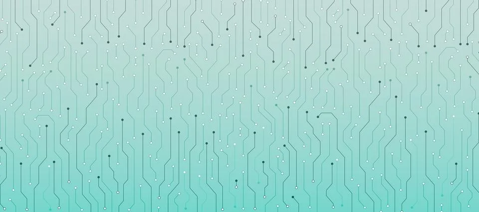 Circuit board, technology background, panorama electrical conductivity patt.. Stock Illustration