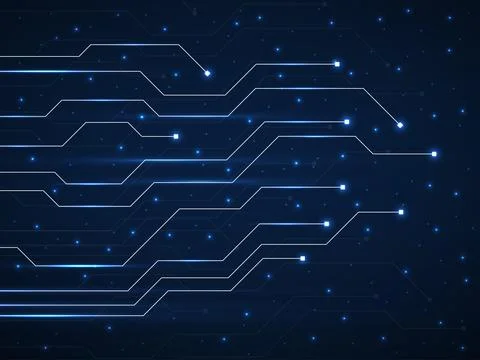 Circuit board, technology background, vector illustration イラスト素材