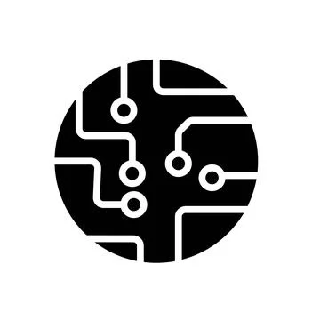 Circuit board, technology vector icon. For your web site design, logo, app, U Stock Illustration