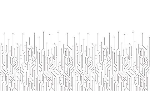 Circuit Board texture Background, seamless pattern Stock Illustration