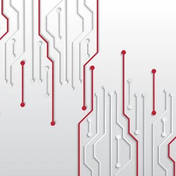 Circuit board texture Stock Illustration