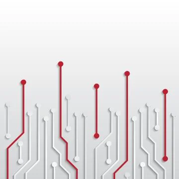 Circuit board texture Illustrazione stock