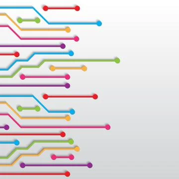 Circuit board texture Illustrazione stock