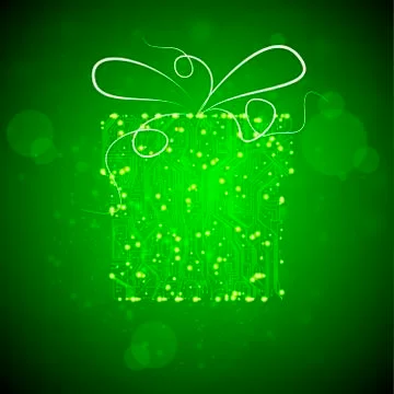 Circuit board vector background Stock Illustration
