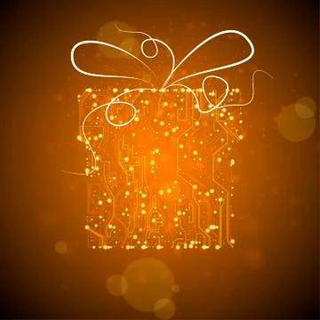 Circuit board vector background Stock Illustration