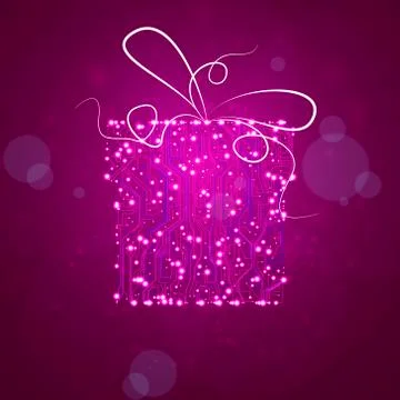 Circuit board vector background Illustrazione stock