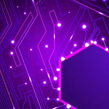 Circuit board vector background Stock Illustration