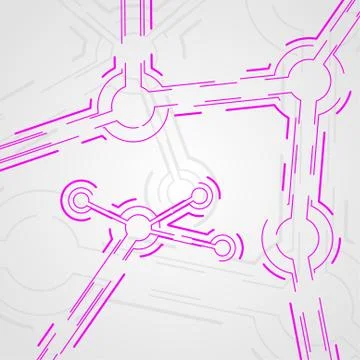Circuit board vector background Stock-Illustration
