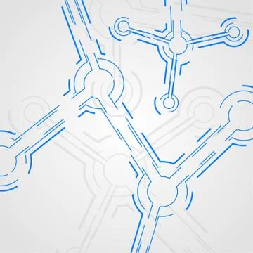 Circuit board vector background Stock Illustration