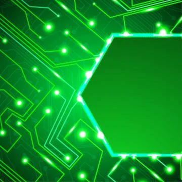 Circuit board vector background Stock Illustration