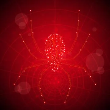 Circuit board vector background Stock Illustration