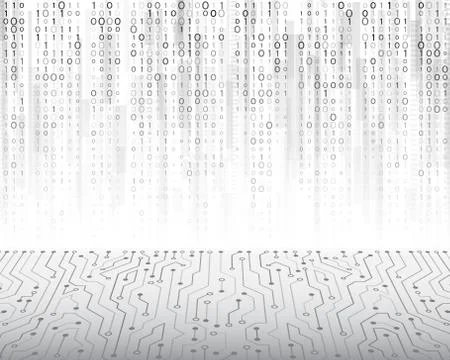 Circuit board vector illustration Stock Illustration