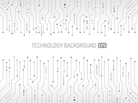 Circuit board vector illustration Stock Illustration