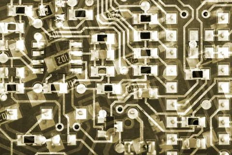Circuit Boards Background pattern Stock Photos