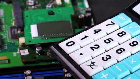Circuit boards for electronic devices and computers, rotating Stock Footage 316505973