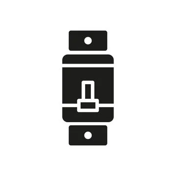 Circuit breaker icon vector design templates simple and modern Stock Illustration