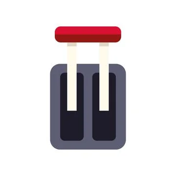 Circuit breaker switch for electrical power control Stock Illustration