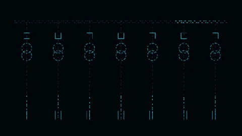 Circuit Breaker Trips And Isolates A Faulted Section Stock Footage 344513455