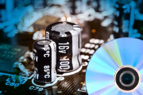 Circuit city Stock Photos
