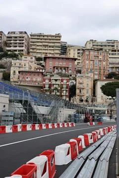 Circuit de Monaco F1, Grand prix racing 2 april 2025 Stock Photos