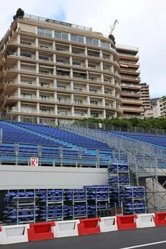 Circuit de Monaco F1, Grand prix racing 2 april 2025 Stock Photos