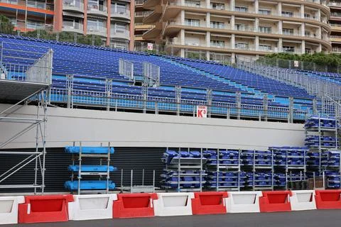 Circuit de Monaco F1, Grand prix racing 2 april 2025 Stock Photos