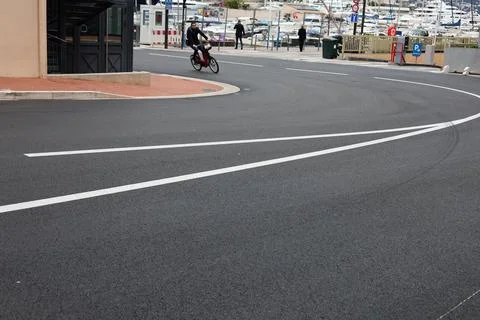 Circuit de Monaco F1, Grand prix racing 2 april 2025 Stock Photos