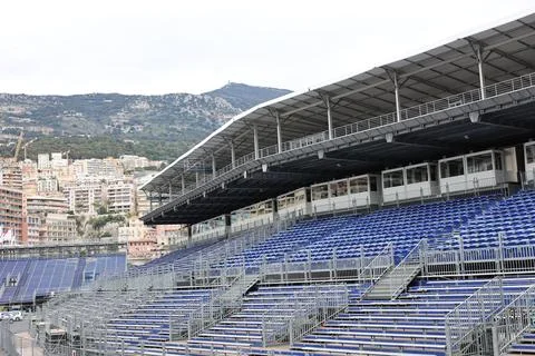 Circuit de Monaco F1, Grand prix racing 2 april 2025 Stock Photos