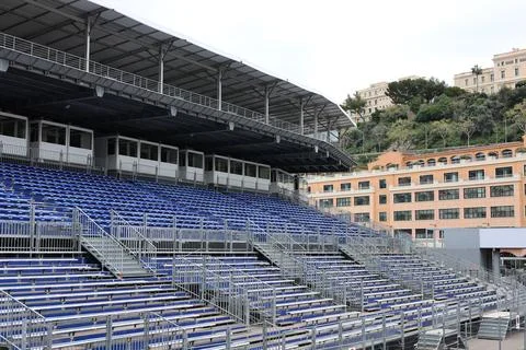 Circuit de Monaco F1, Grand prix racing 2 april 2025 Stock Photos