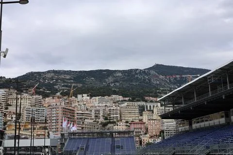 Circuit de Monaco F1, Grand prix racing 2 april 2025 Stock Photos