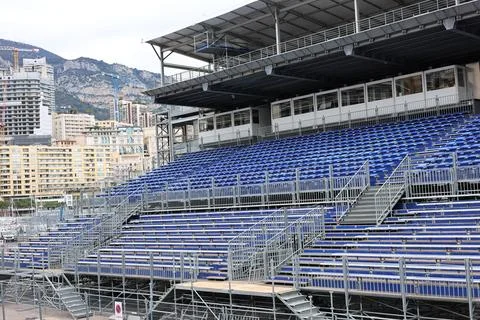Circuit de Monaco F1, Grand prix racing 2 april 2025 Stock Photos